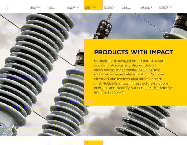 2023 | Hubbell Sustainability Report - Page 13